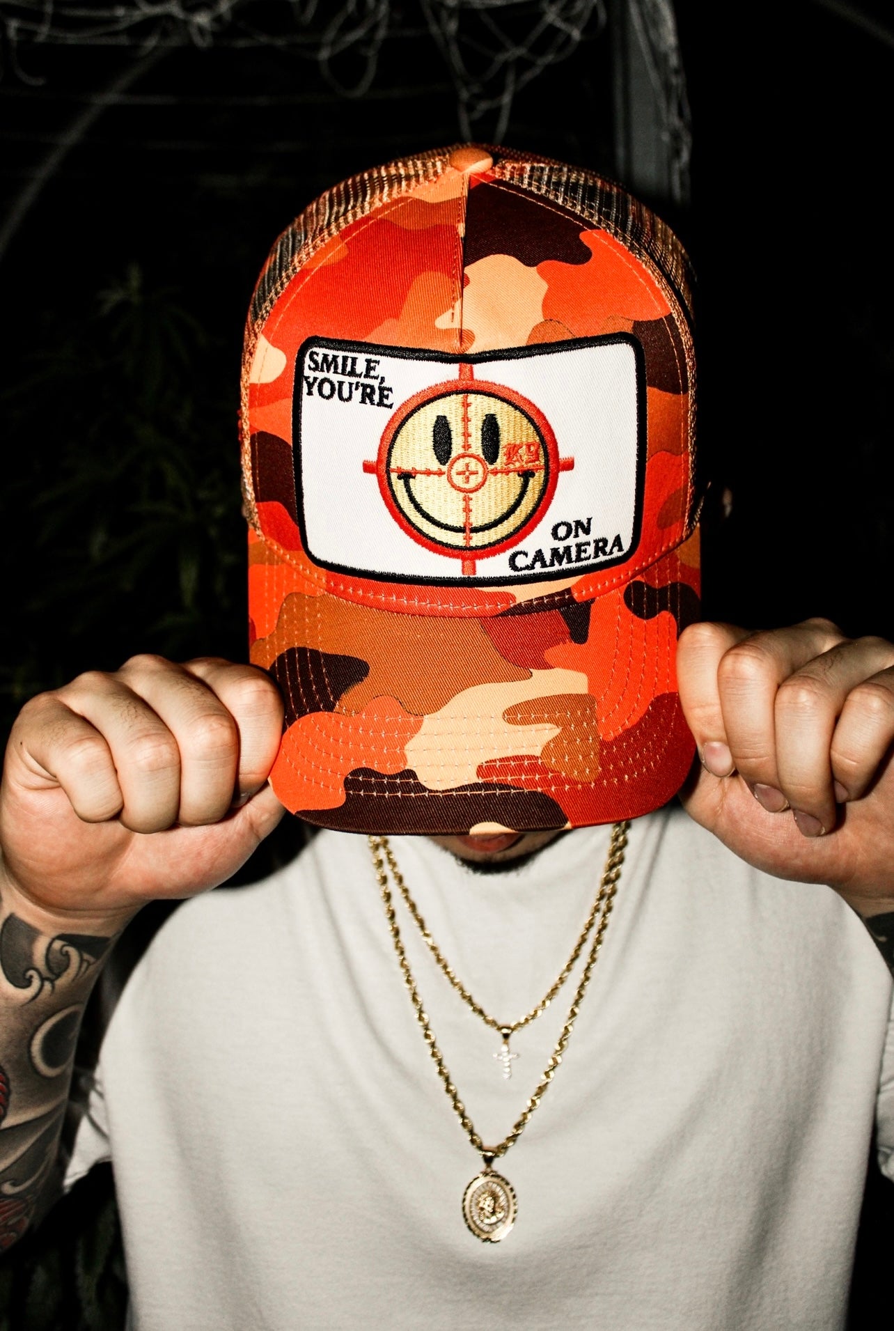 SMILEY TRUCKER HAT