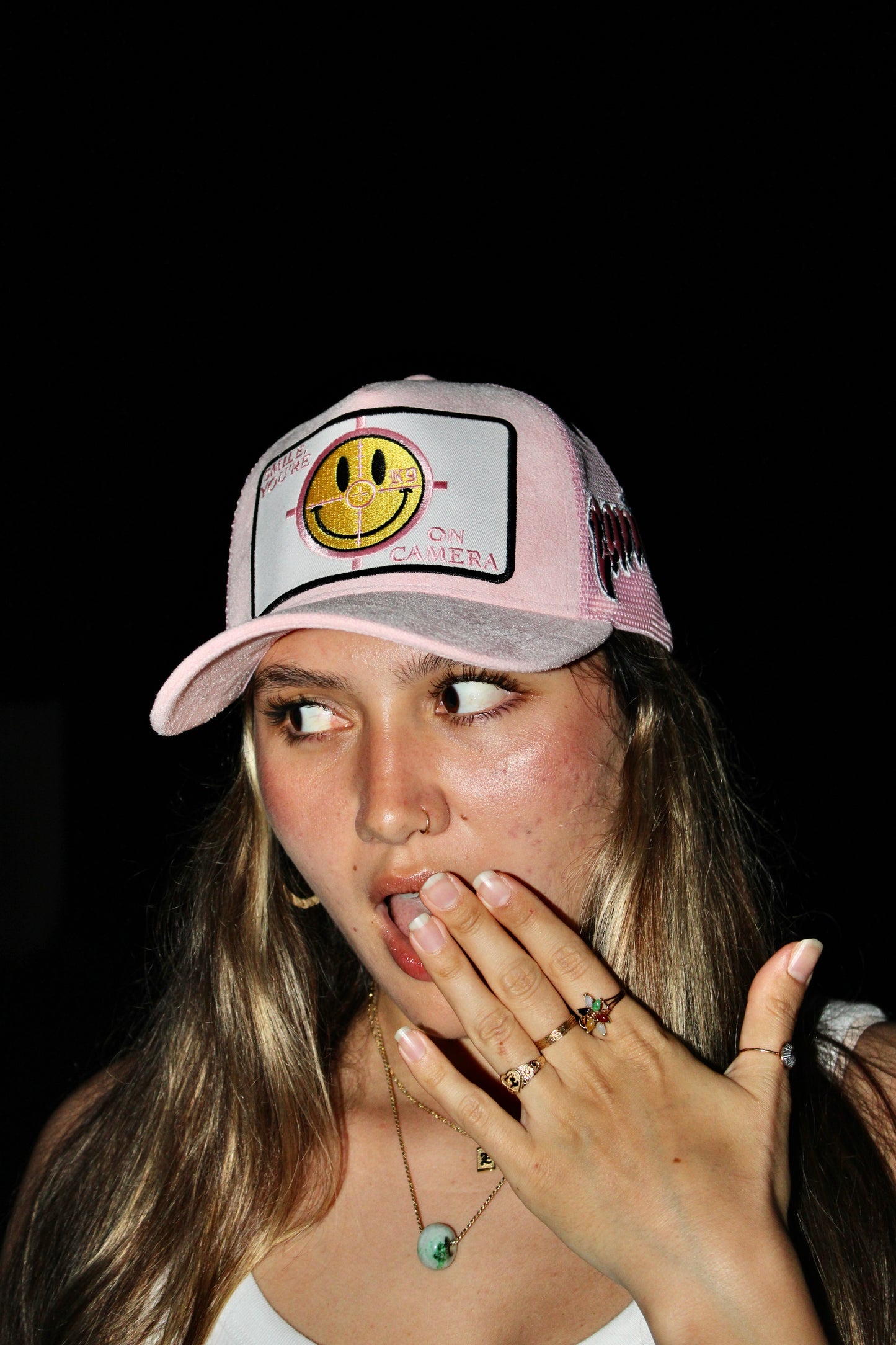 "SMILEY" TRUCKER HAT